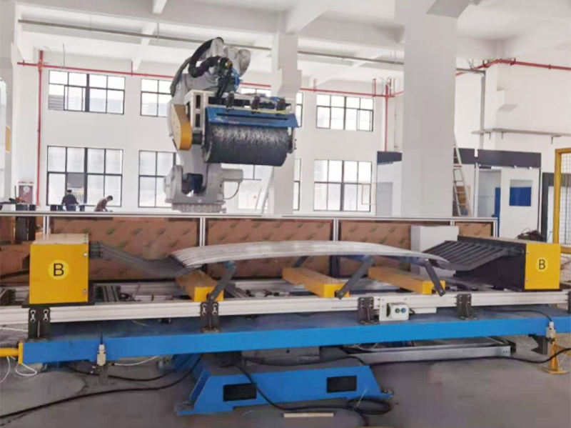 Car Luggage Rack Robot Buffing Machine Kingstone Polishing