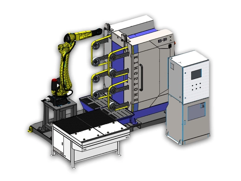 Robot Grinding Unit for door handle grinding