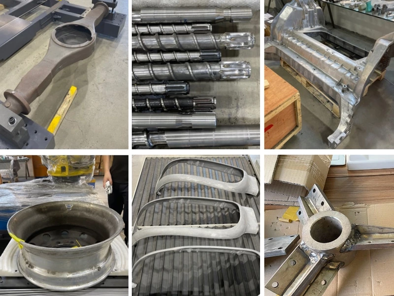 auto part robot grinding