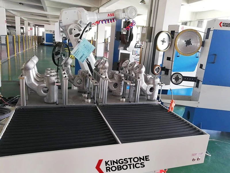 casting parts grinding robot