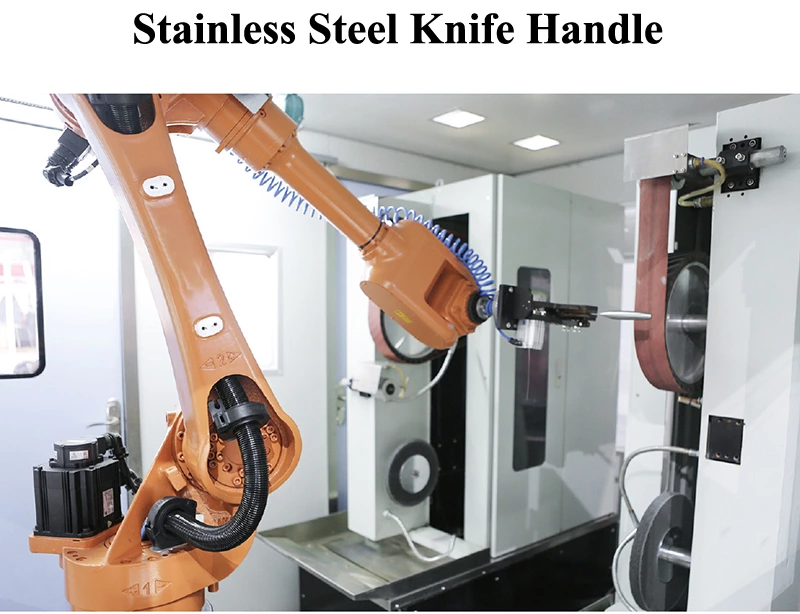 stainless steel knife handle grinding