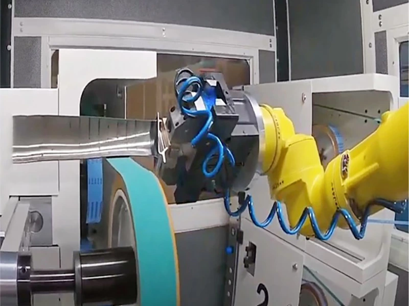 1. Turbine Blade Grinding And Deburring Automation