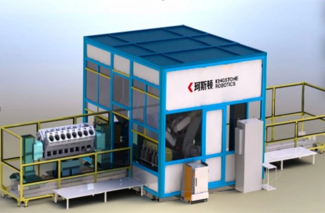 01 — Large Casting Grinding System