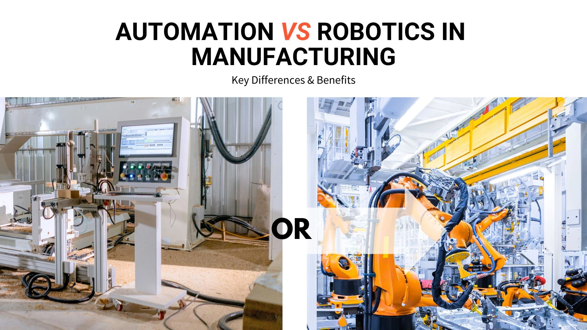 Automation vs. Robotics: Unraveling the Distinctions for Modern Manufacturing Excellence