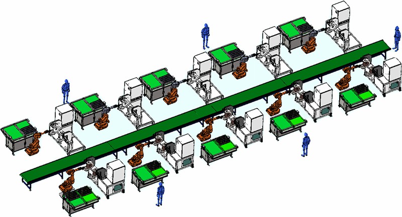 Grinding & Polishinng Automatic Production line