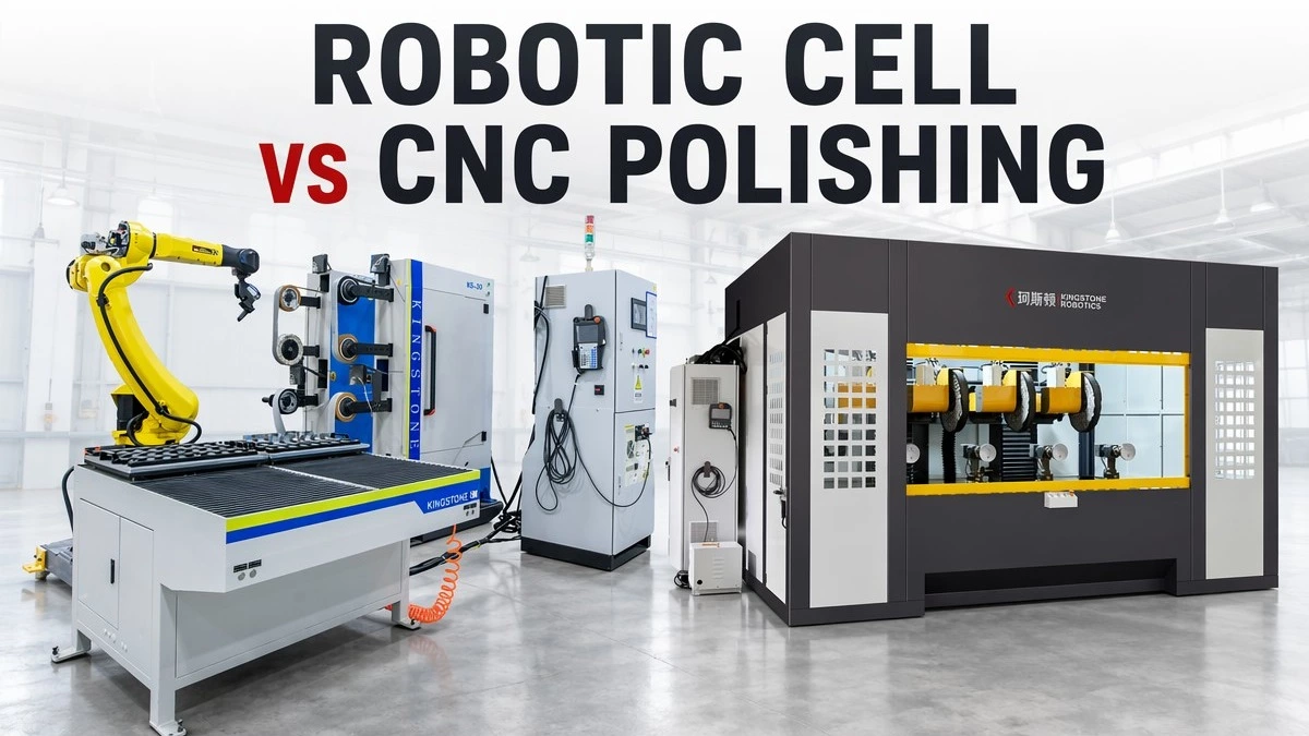 Robotic Polishing Cell vs CNC Polishing Machine: Which Is Right for Your Production?