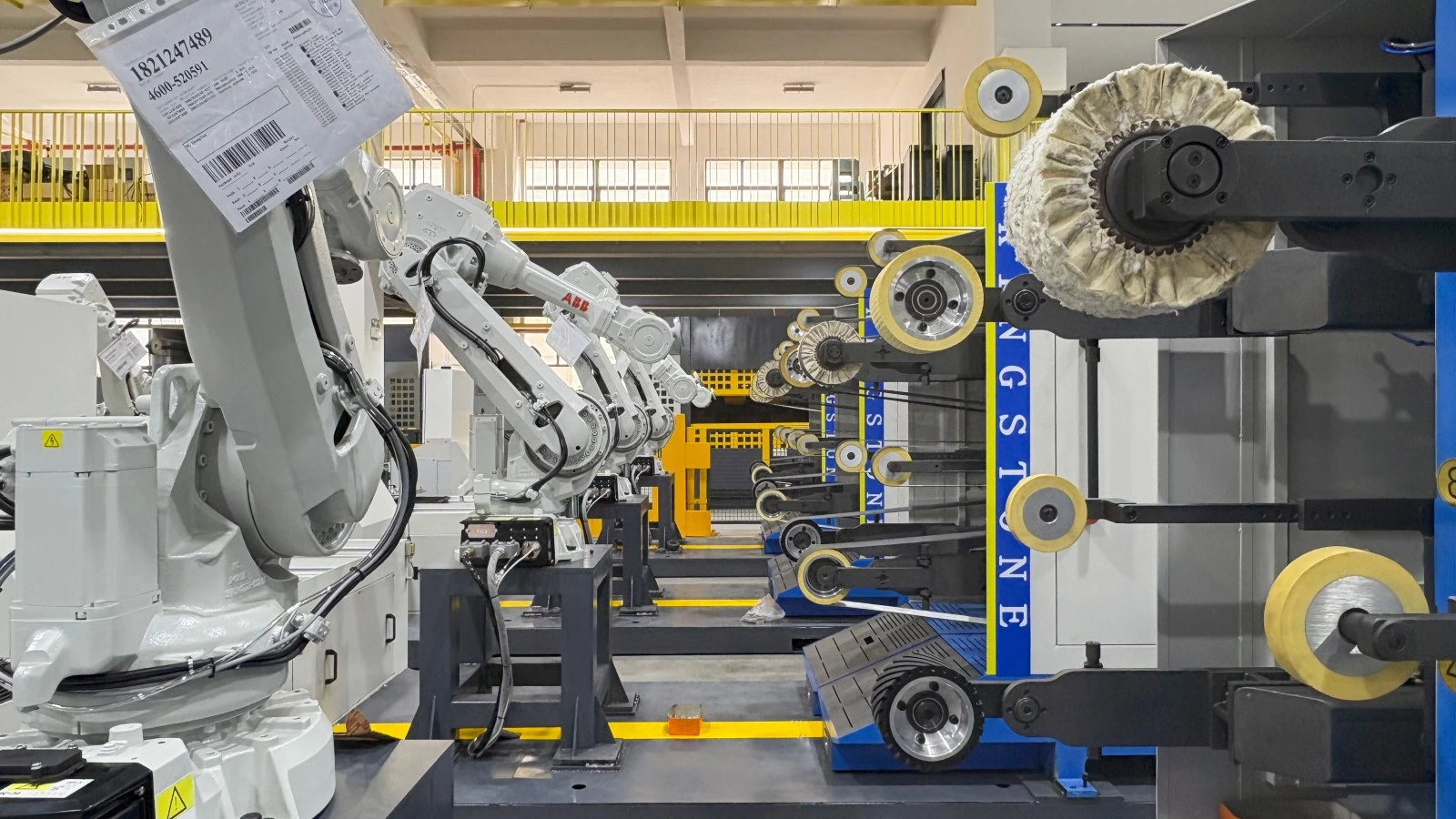 Robotic polishing force control and abrasive tool wear compensation